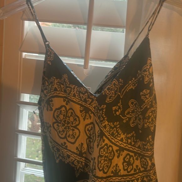 paisley mini dress teal - Picture 2 of 5